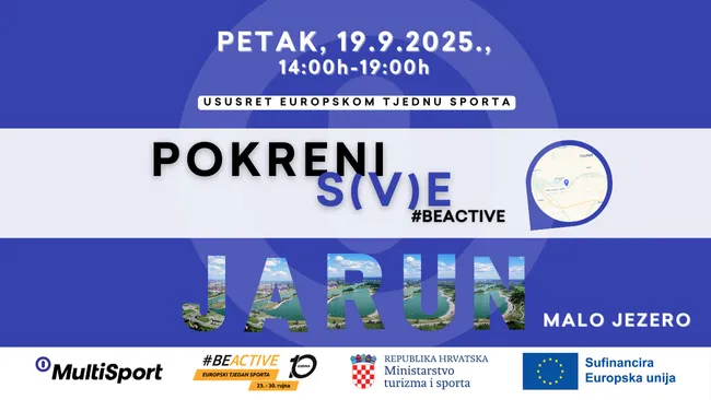 EVENT GODINE POKRENI S(V)E, #beactive EVENT GODINE POKRENI S(V)E, #beactive